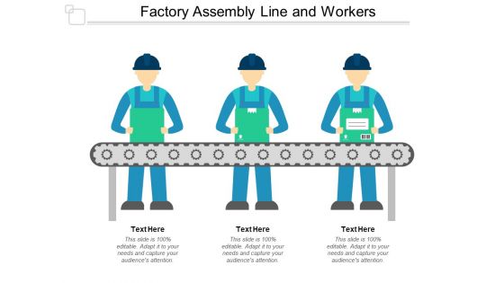 Factory Assembly Line And Workers Ppt PowerPoint Presentation File Professional