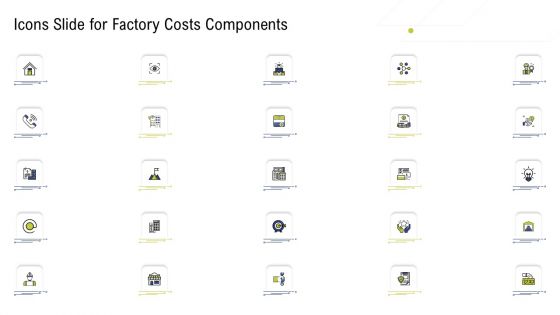 Factory Costs Components Ppt PowerPoint Presentation Complete Deck With Slides