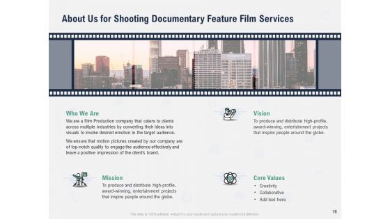 Factual Picture Filming Proposal Ppt PowerPoint Presentation Complete Deck With Slides