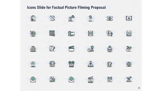 Factual Picture Filming Proposal Ppt PowerPoint Presentation Complete Deck With Slides