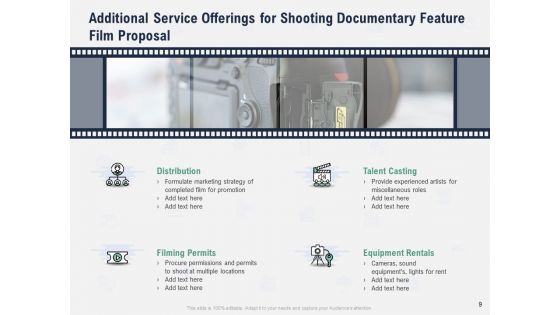 Factual Picture Filming Proposal Ppt PowerPoint Presentation Complete Deck With Slides