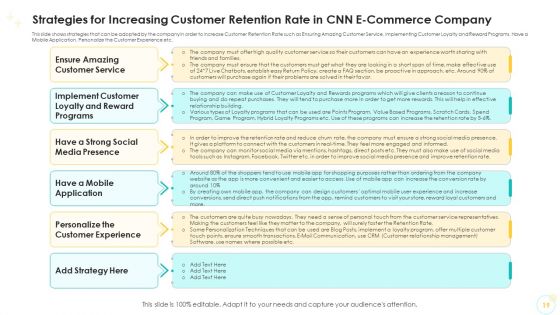 Falling Consumer Retention Rate In Electronic Commerce Company Case Competition Ppt PowerPoint Presentation Complete Deck With Slides