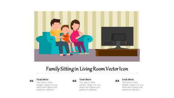 Family Sitting In Living Room Vector Icon Ppt PowerPoint Presentation File Mockup PDF