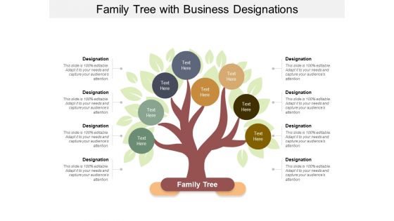 Family Tree With Business Designations Ppt PowerPoint Presentation Professional Design Inspiration