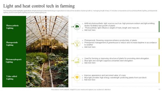 Farming Tech Ppt PowerPoint Presentation Complete Deck With Slides