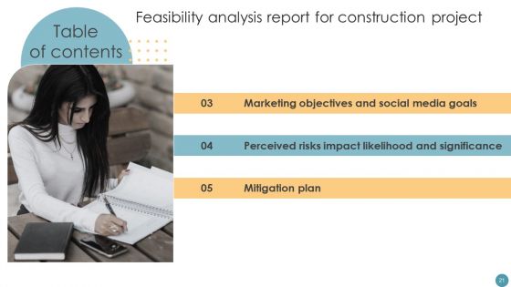 Feasibility Analysis Report For Construction Project Ppt PowerPoint Presentation Complete Deck With Slides