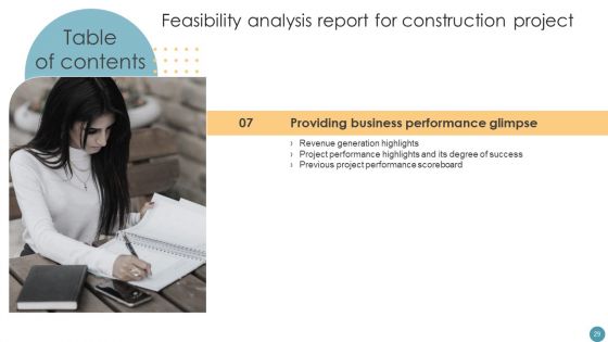Feasibility Analysis Report For Construction Project Ppt PowerPoint Presentation Complete Deck With Slides
