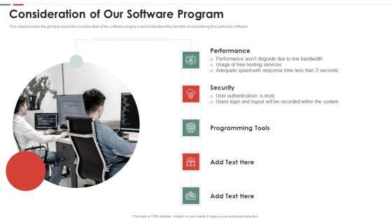 Feasibility Analysis Template Different Projects Consideration Of Our Software Program Infographics PDF Feasibility Analysis Template Different Projects Consideration Of Our Software Program Infographics PDF
