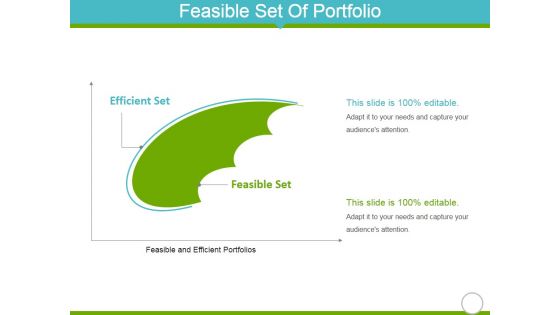 Feasible Set Of Portfolio Ppt Powerpoint Presentation Summary Objects