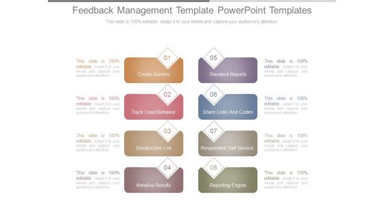 Feedback Management Template Powerpoint Templates