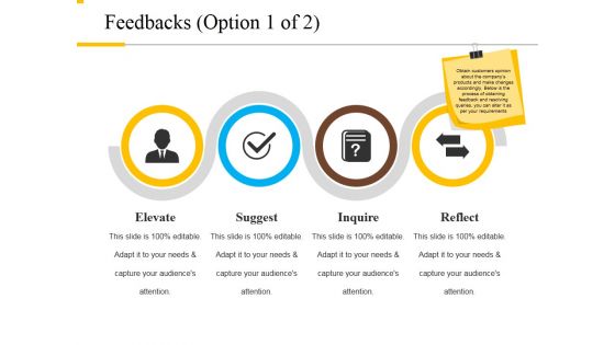 Feedbacks Template 1 Ppt PowerPoint Presentation Summary Grid
