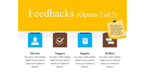 Feedbacks Template 2 Ppt PowerPoint Presentation Infographics Graphics