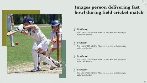 Field Cricket Images Ppt PowerPoint Presentation Complete With Slides