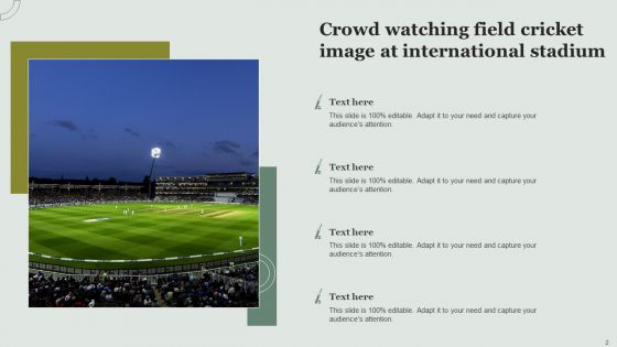 Field Cricket Images Ppt PowerPoint Presentation Complete With Slides