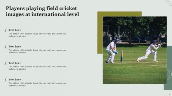 Field Cricket Images Ppt PowerPoint Presentation Complete With Slides