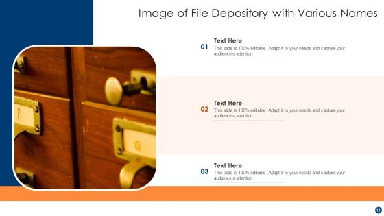 File Depository Ppt PowerPoint Presentation Complete Deck With Slides