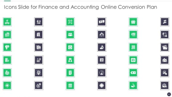Finance And Accounting Online Conversion Plan Ppt PowerPoint Presentation Complete Deck With Slides