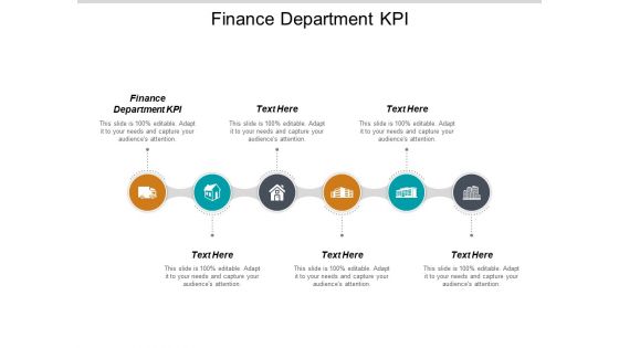 Finance Department KPI Ppt PowerPoint Presentation Styles Topics Cpb