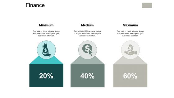 Finance Minimum Medium Ppt PowerPoint Presentation Layouts Layouts