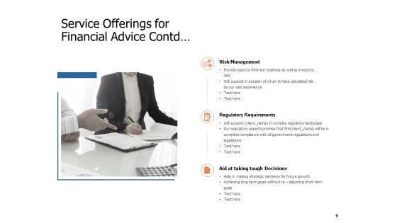 Financial Advice Proposal Ppt PowerPoint Presentation Complete Deck With Slides