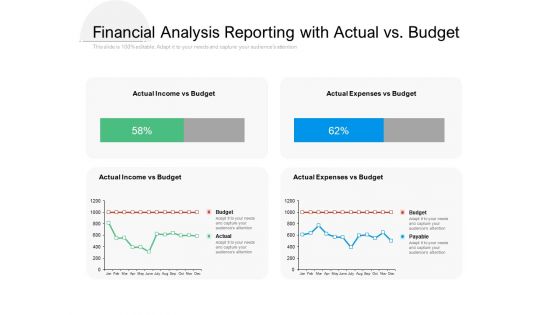 Financial Analysis Reporting With Actual Vs Budget Ppt PowerPoint Presentation Styles Format Ideas Financial Analysis Reporting With Actual Vs Budget Ppt PowerPoint Presentation Styles Format Ideas