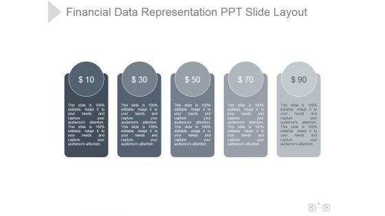 Financial Data Representation Ppt PowerPoint Presentation Rules
