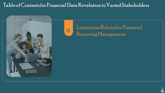 Financial Data Revelation To Varied Stakeholders Ppt PowerPoint Presentation Complete Deck With Slides