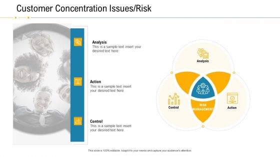 Financial Due Diligence For Business Organization Customer Concentration Issues Risk Elements PDF