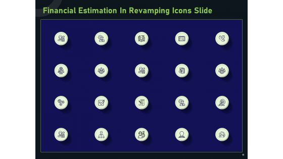 Financial Estimation In Revamping Ppt PowerPoint Presentation Complete Deck With Slides