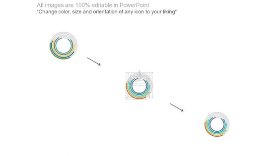 Financial Growth Analysis Circular Chart Powerpoint Slides
