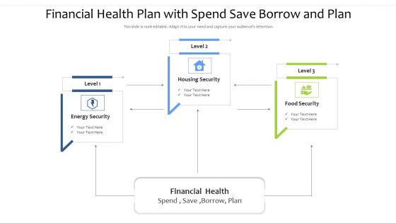 Financial Health Plan With Spend Save Borrow And Plan Professional PDF Financial Health Plan With Spend Save Borrow And Plan Professional PDF