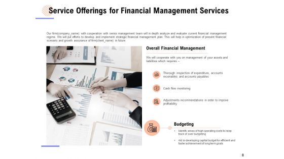 Financial Management Services Proposal Ppt PowerPoint Presentation Complete Deck With Slides