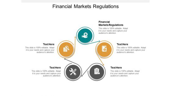 Financial Markets Regulations Ppt PowerPoint Presentation Ideas Background Cpb
