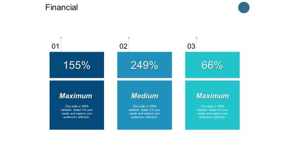 Financial Minimum Medium Maximum Ppt PowerPoint Presentation Infographic Template Templates