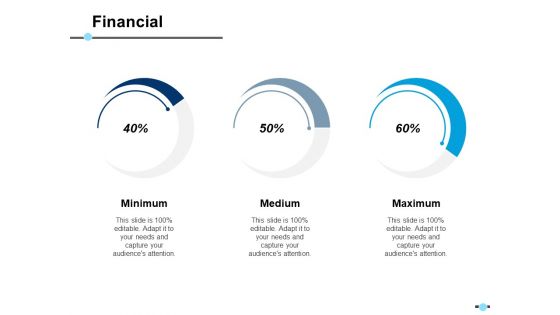 Financial Minimum Medium Maximum Ppt PowerPoint Presentation Show Files