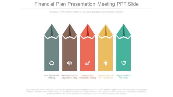 Financial Plan Presentation Meeting Ppt Slide