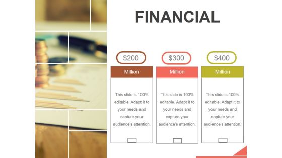 Financial Ppt PowerPoint Presentation Designs