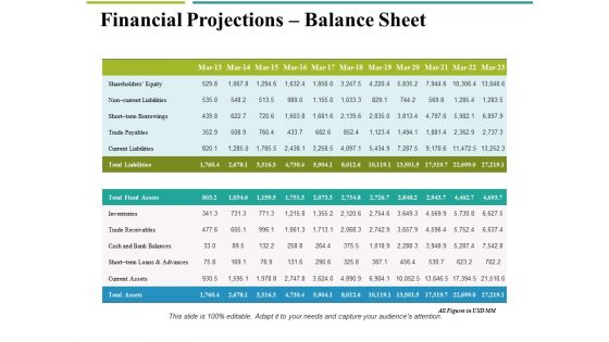 Financial Projections Balance Sheet Ppt PowerPoint Presentation Layouts Guide Financial Projections Balance Sheet Ppt PowerPoint Presentation Layouts Guide