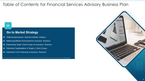 Financial Services Advisory Business Plan Ppt PowerPoint Presentation Complete Deck With Slides