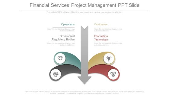 Financial Services Project Management Ppt Slides