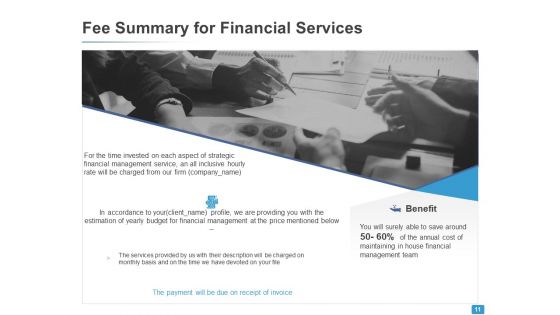 Financial Services Proposal Ppt PowerPoint Presentation Complete Deck With Slides