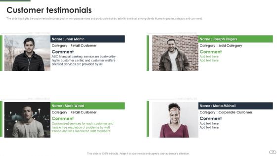 Financial Solutions Company Profile Ppt PowerPoint Presentation Complete Deck With Slides