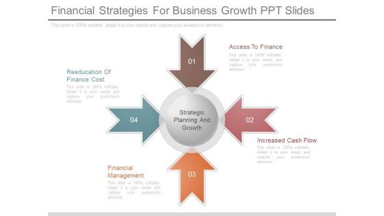 Financial Strategies For Business Growth Ppt Slides Financial Strategies For Business Growth Ppt Slides