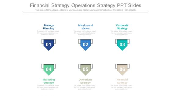 Financial Strategy Operations Strategy Ppt Slides