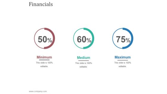 Financials Ppt PowerPoint Presentation Show Financials Ppt PowerPoint Presentation Show