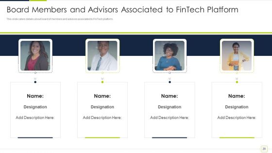 Fintech Solutions Company Venture Capitalist Funding Elevator Pitch Deck Ppt PowerPoint Presentation Complete Deck With Slides