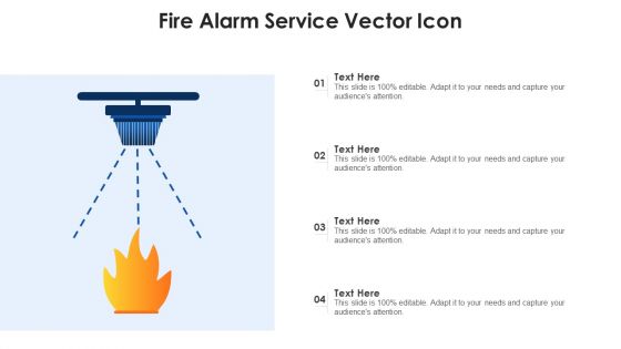 Fire Alarm Service Vector Icon Ppt Portfolio Infographic Template PDF Fire Alarm Service Vector Icon Ppt Portfolio Infographic Template PDF