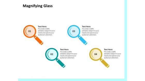Firm Productivity Administration Magnifying Glass Ppt PowerPoint Presentation Summary Outline PDF