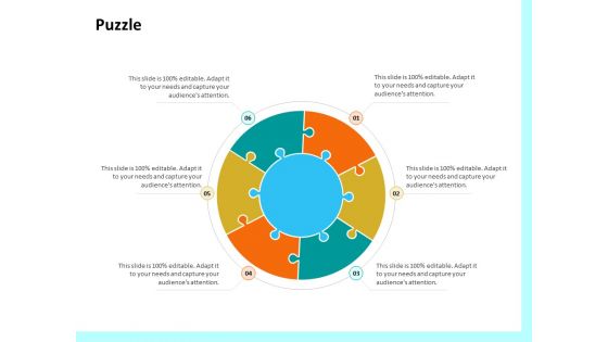 Firm Productivity Administration Puzzle Ppt PowerPoint Presentation Visual Aids Example 2015 PDF