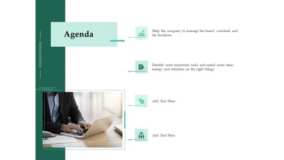 Firm Project Prioritization And Selection Agenda Summary PDF